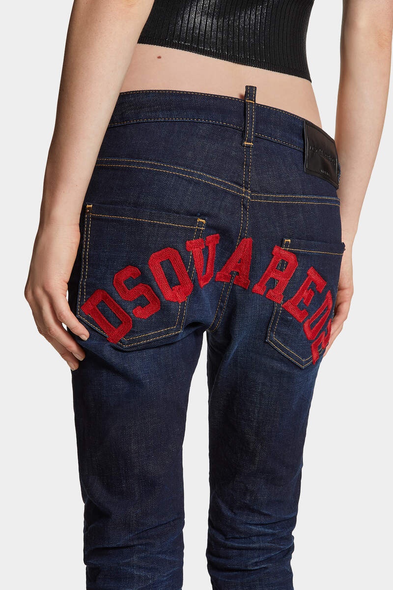 DARK 64 WASH COOL GIRL JEANS - 6