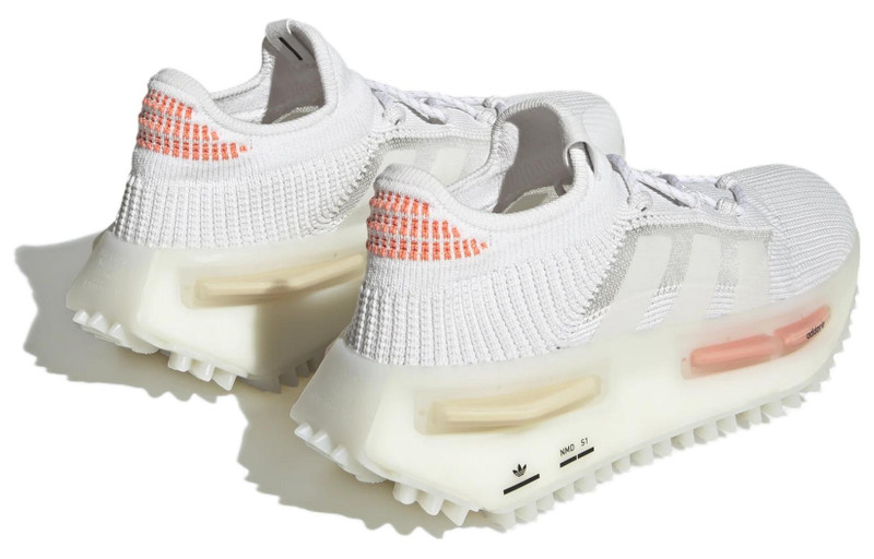 (WMNS) adidas NMD_S1 Shoes 'White Coral Fusion' HQ4465 3