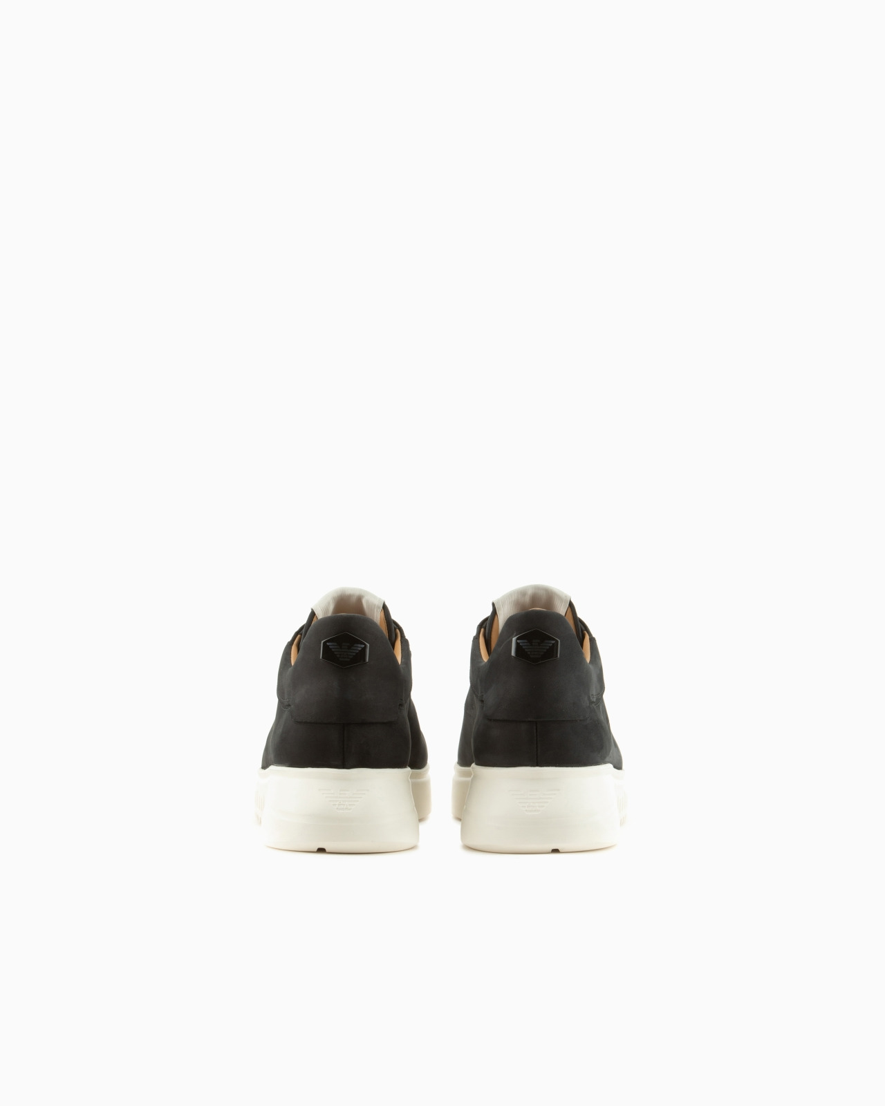 Nubuck sneakers with knurled soles - 4