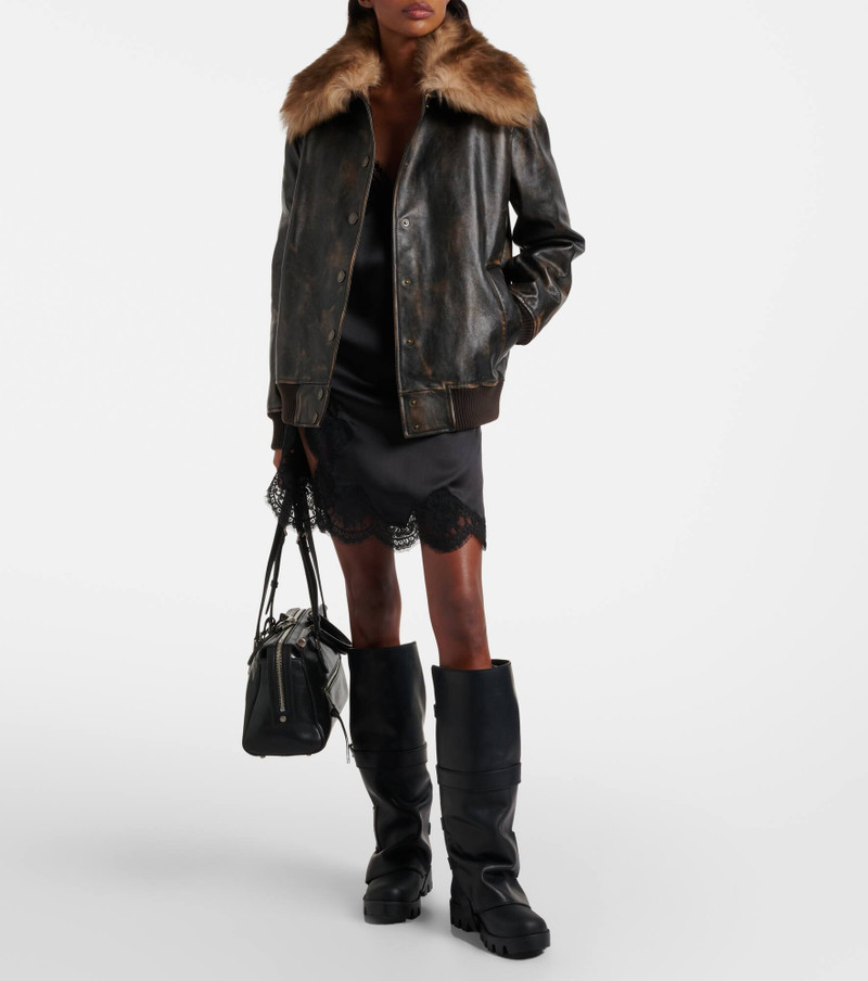 Dolce & Gabbana Vittoria leather tote bag outlook