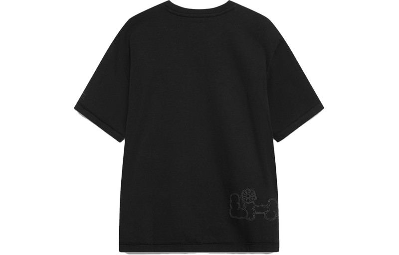 Li-Ning Li-Ning Coconut Palm Graphic T-shirt 'Black' AHST189-5 outlook