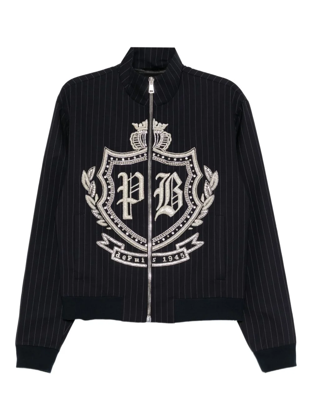 CRYSTAL-EMBELLISHED JACKET - 1