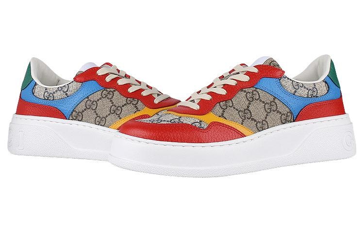 Gucci GG Sneaker 'Beige Red Blue' 726828-FABAV-4050 - 3