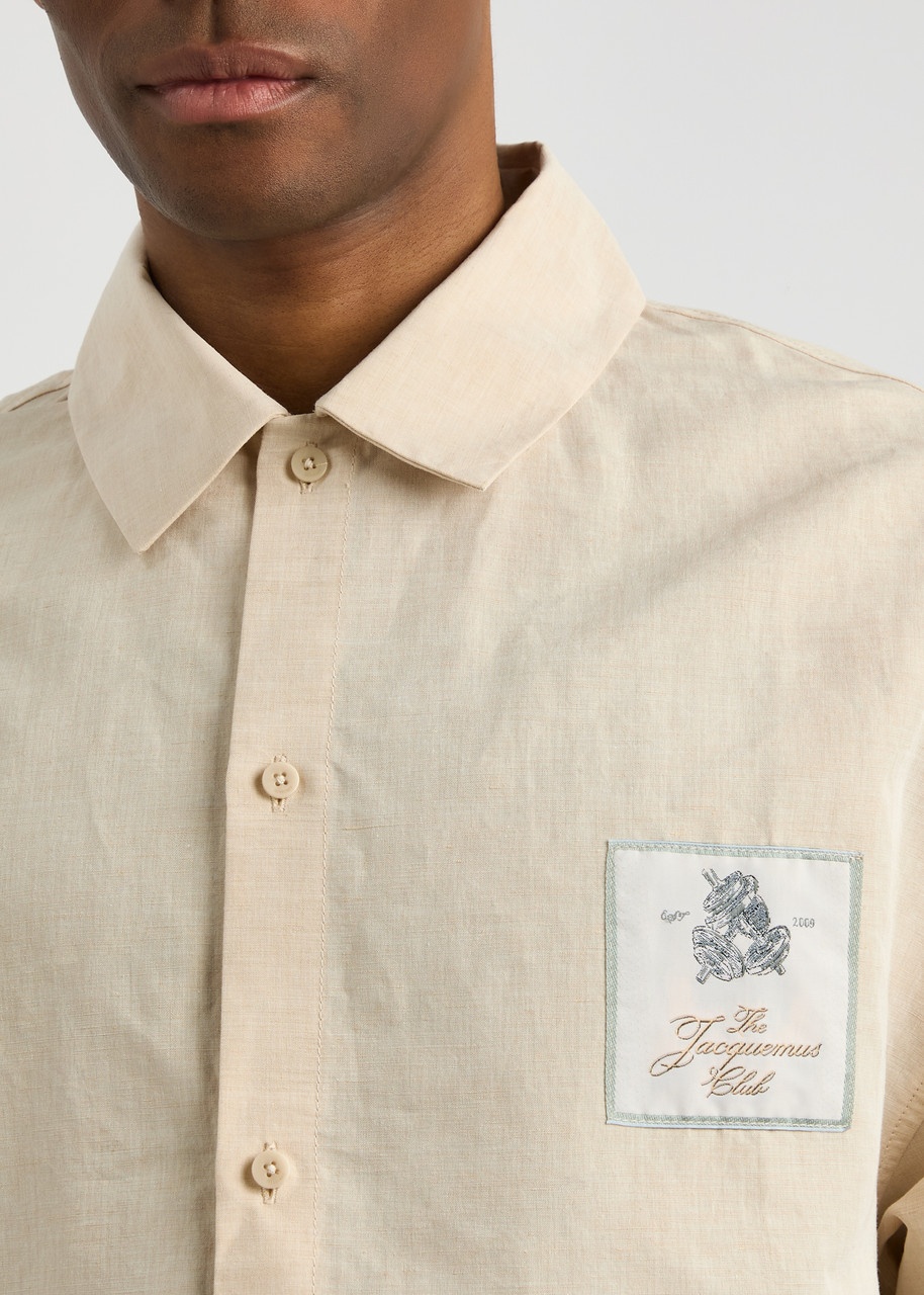 Jacquemus La Chemise Atelier Linen-blend Shirt - 5