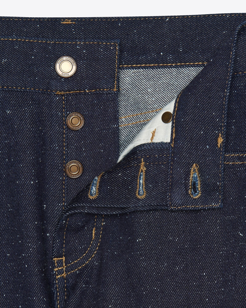 etienne pants in speckled dark stonewash denim 3