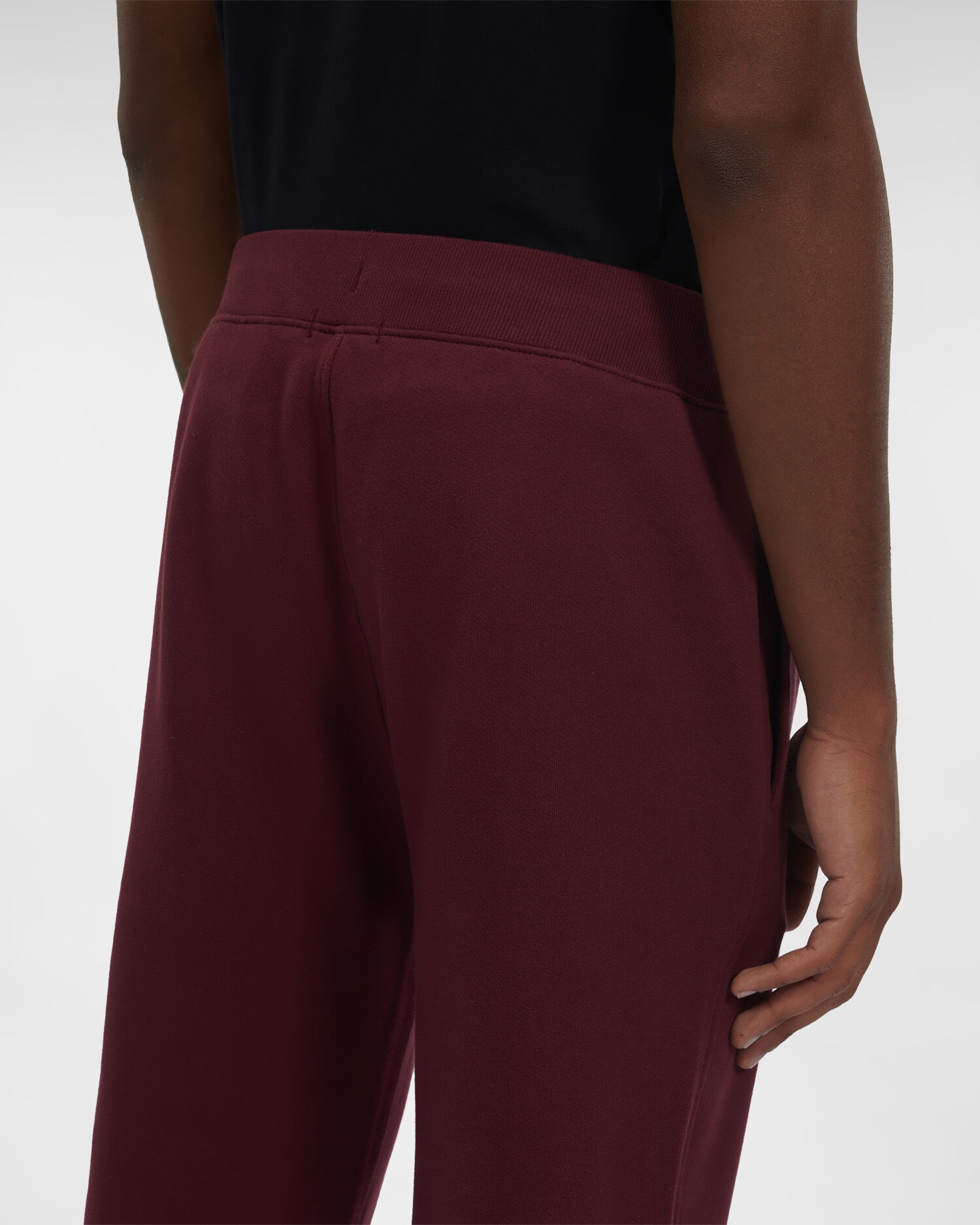 Diagonal Raised Fleece Sweatpants - 8