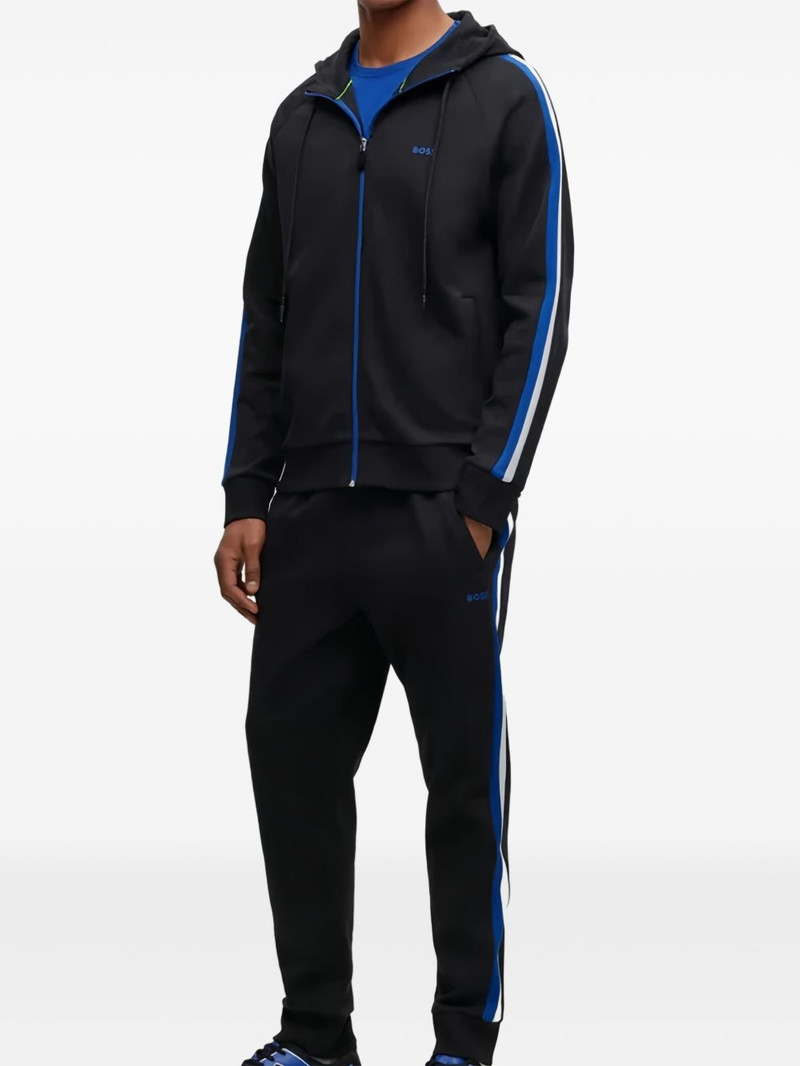 BOSS hooded stripe tracksuit outlook