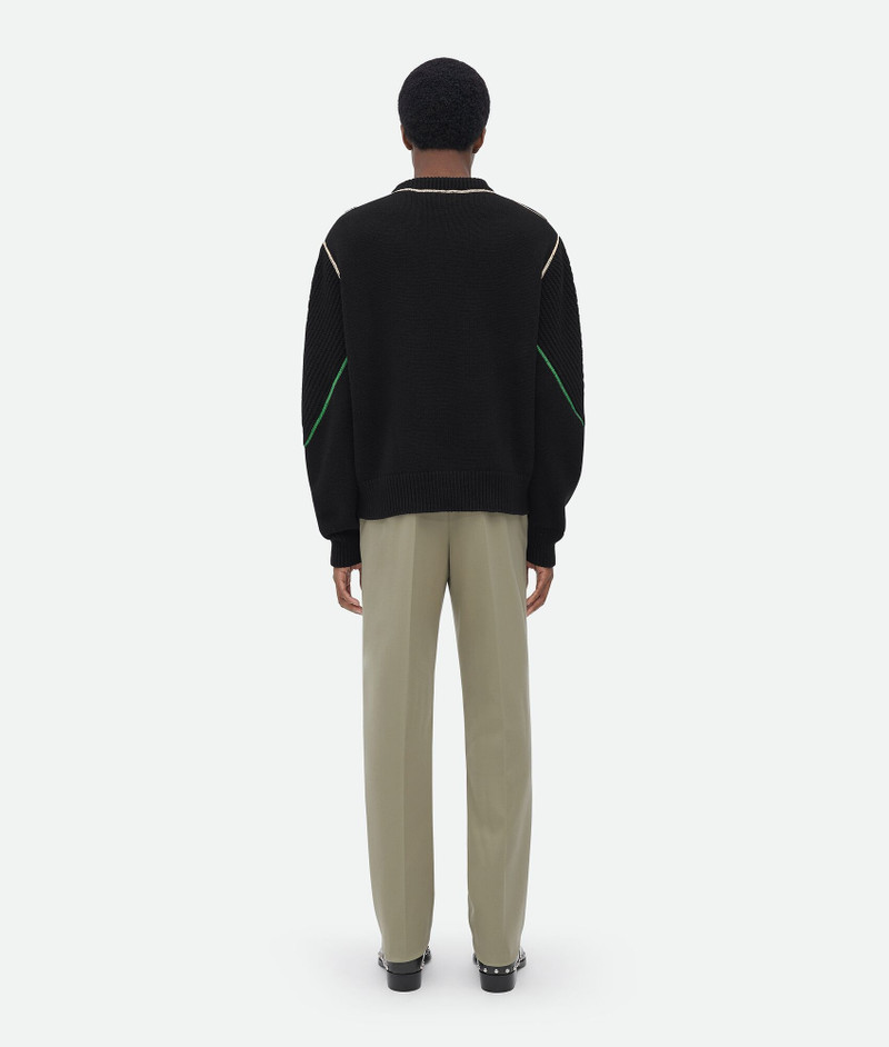 wool cashmere overlock jumper 3