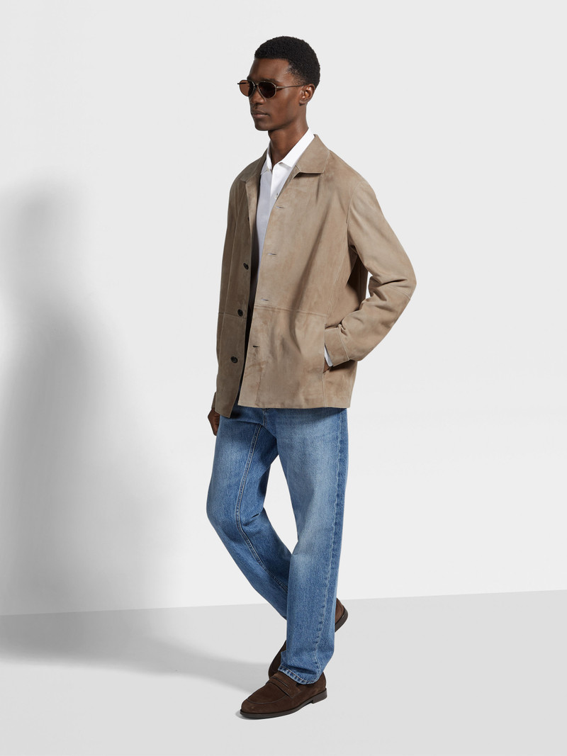 ZEGNA SHEEPSKIN CHORE JACKET outlook