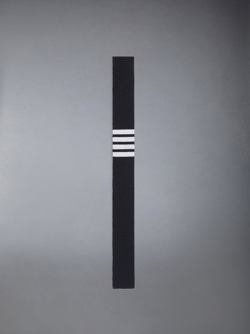 CASHMERE JACQUARD 4-BAR KNIT TIE 1