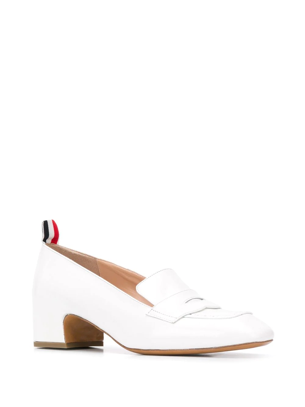 low-heel Penny loafers - 2