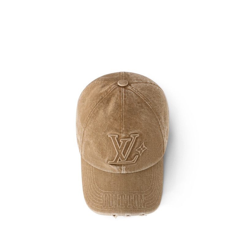 LV Denim Washed Cap 3