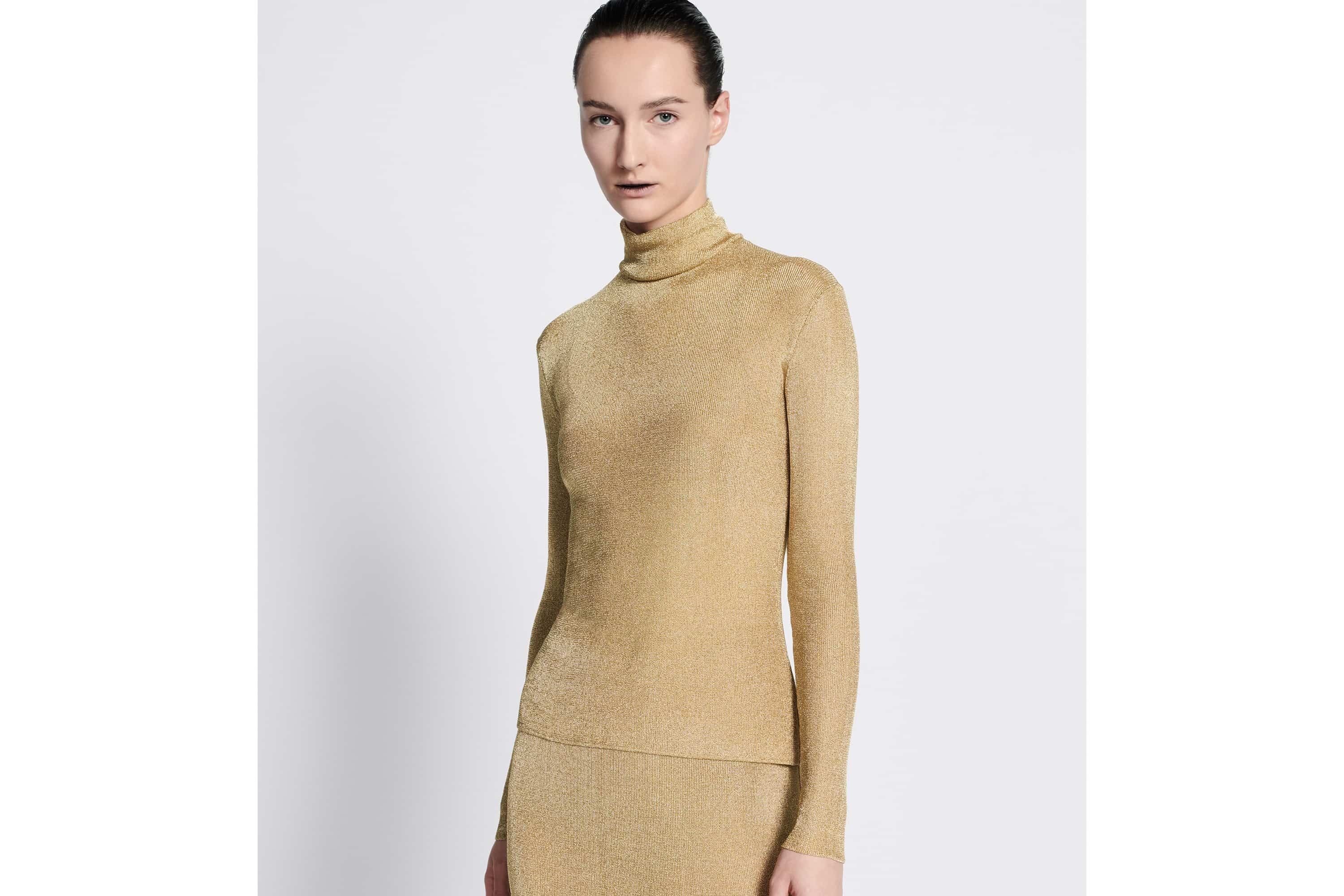 Dior Or Turtleneck Sweater - 4