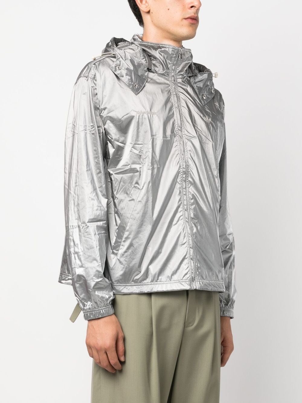 x Wales Bonner metallic hooded jacket - 3