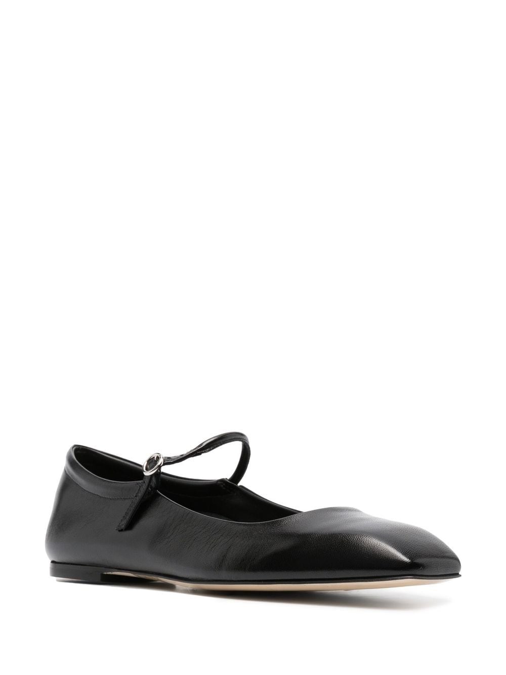 Maryjane leather ballerina shoes - 2