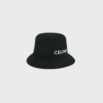 CELINE celine bucket hat in cotton outlook