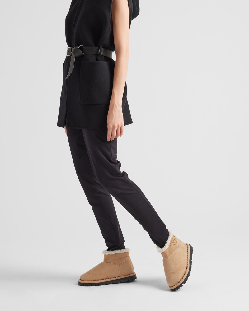Prada Shearling booties outlook