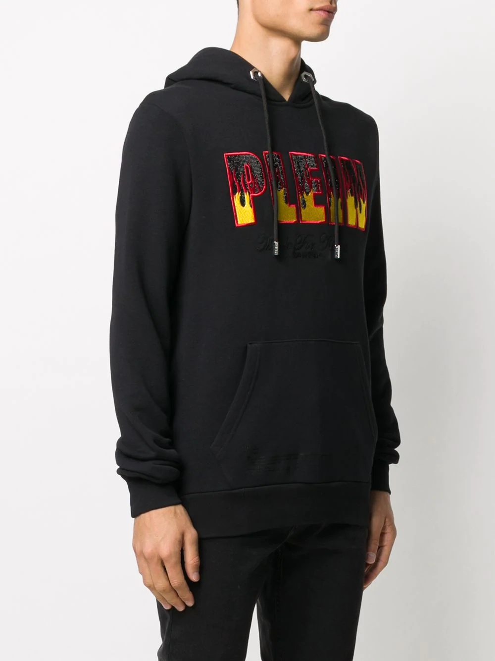 Flame logo hoodie - 3