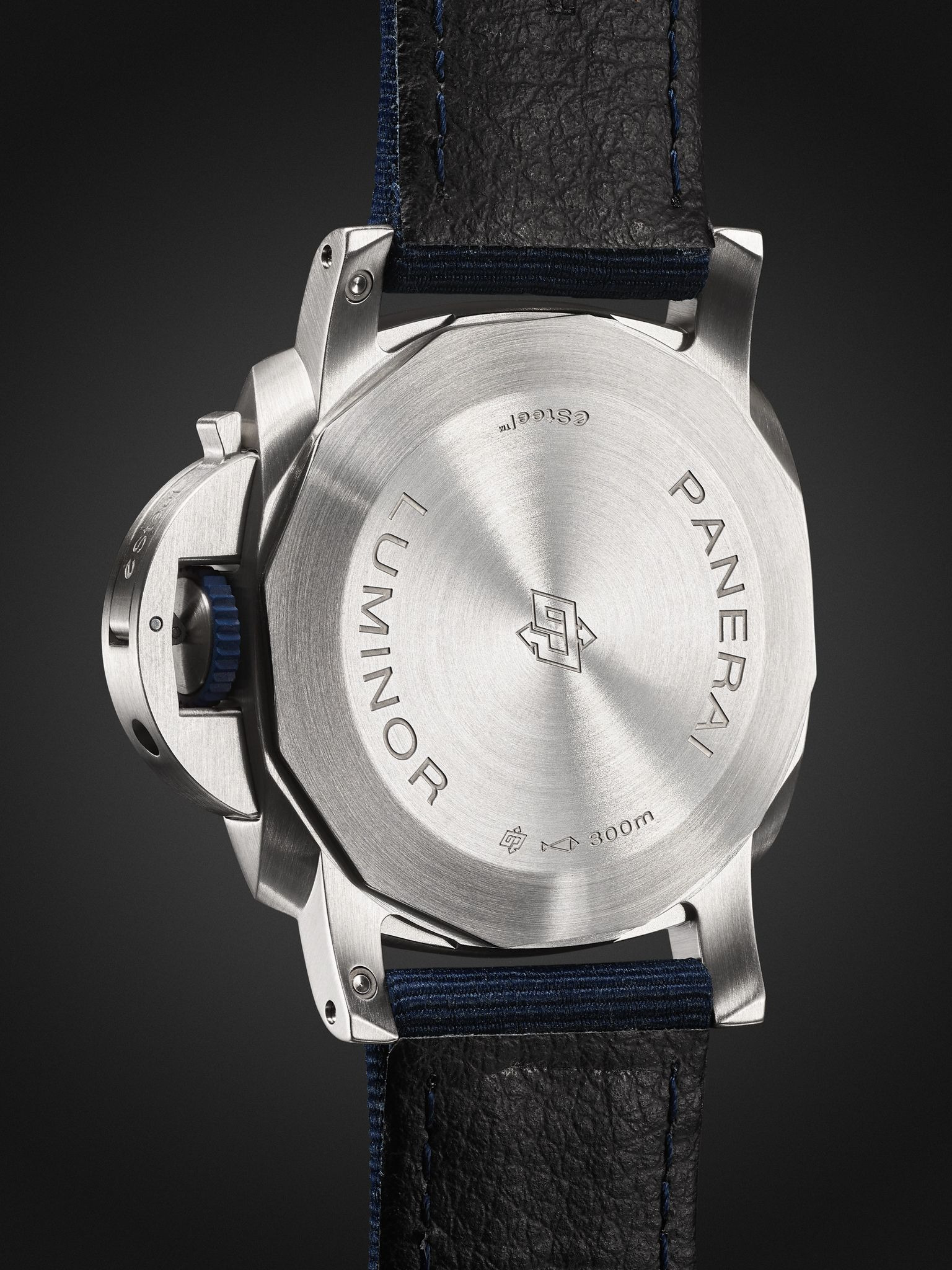 Luminor Marina Automatic 44mm eSteel and Recycled PET Watch, Ref. No. PAM01157 Blue - 4
