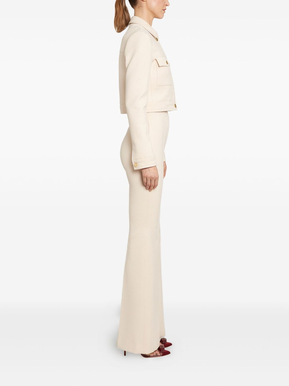 flare pocket trousers - 3