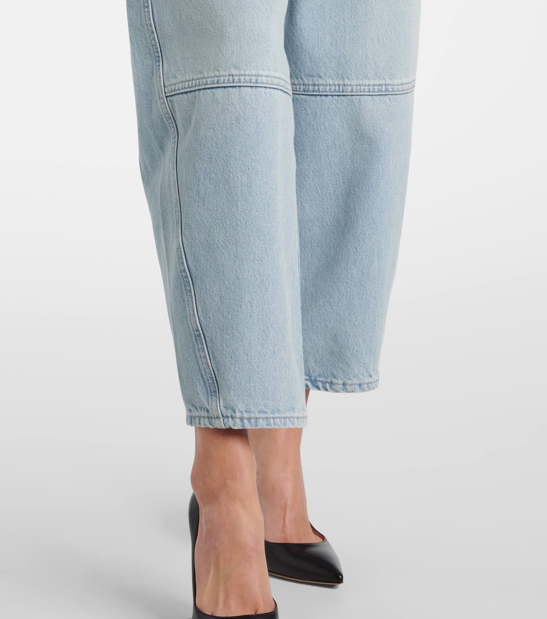 Twisted wide-leg jeans - 5