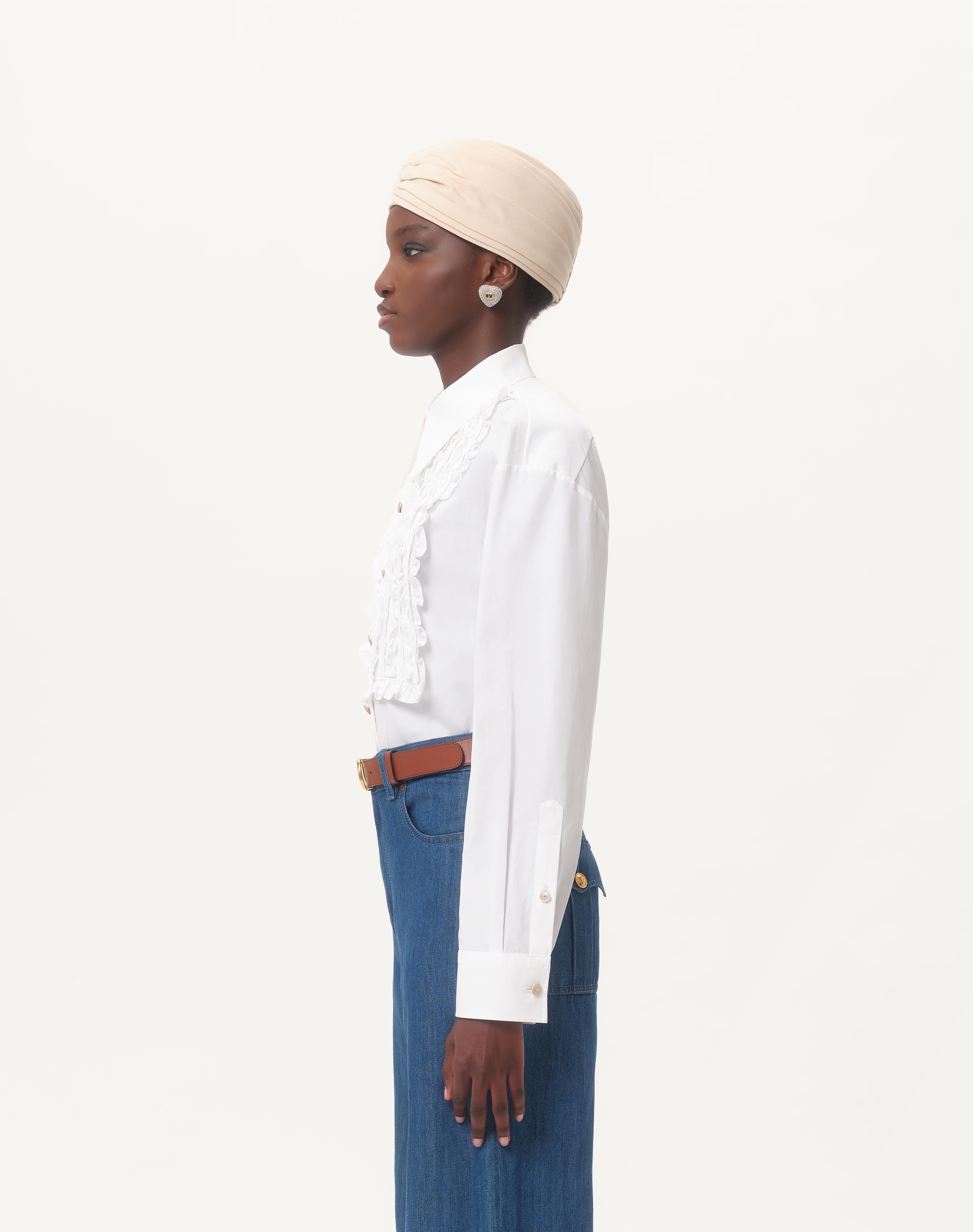 COTTON POPELINE SHIRT - 7