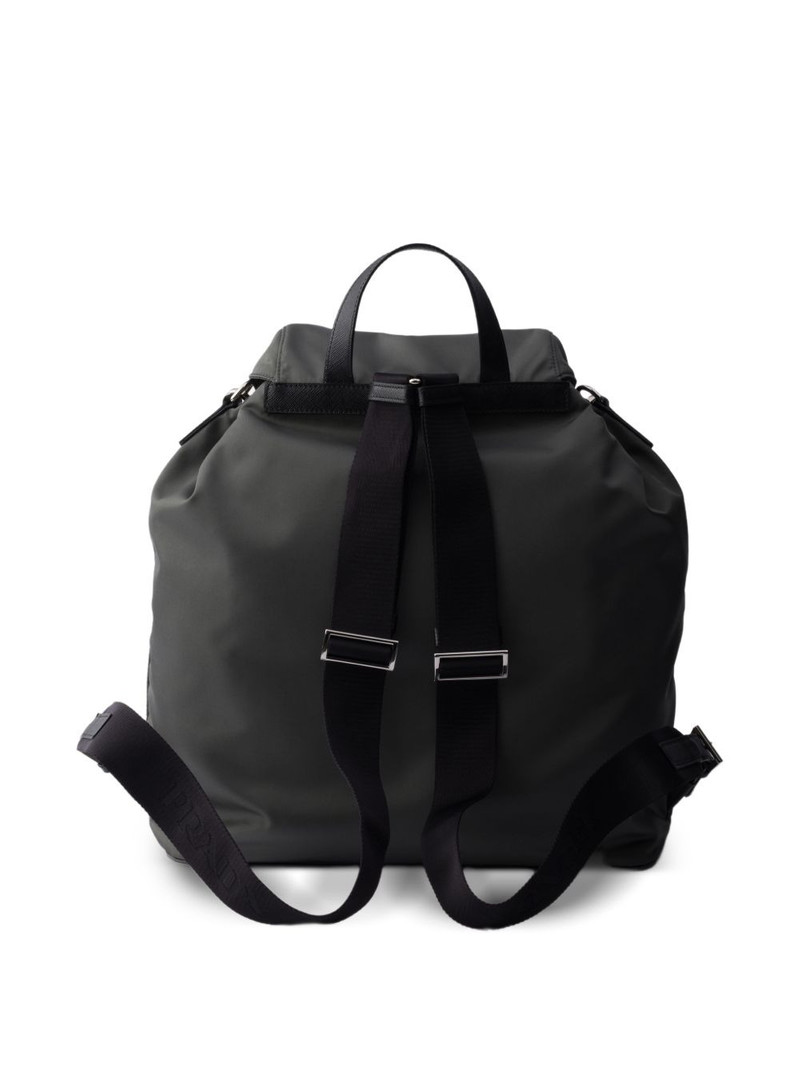 Prada logo-detail backpack outlook