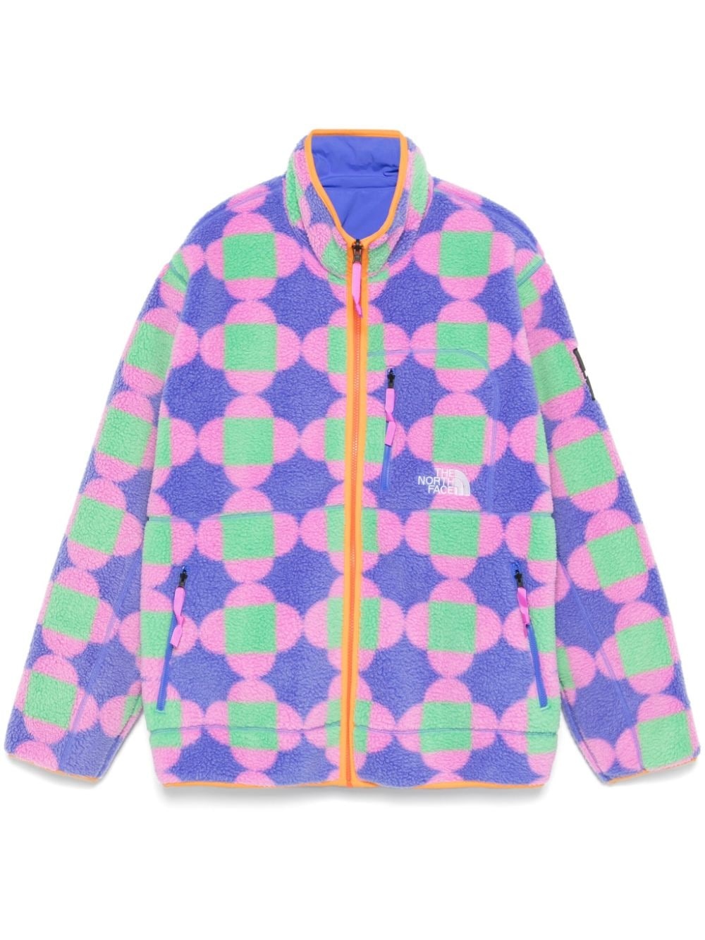 x Yinka Ilori reversible fleece jacket - 1