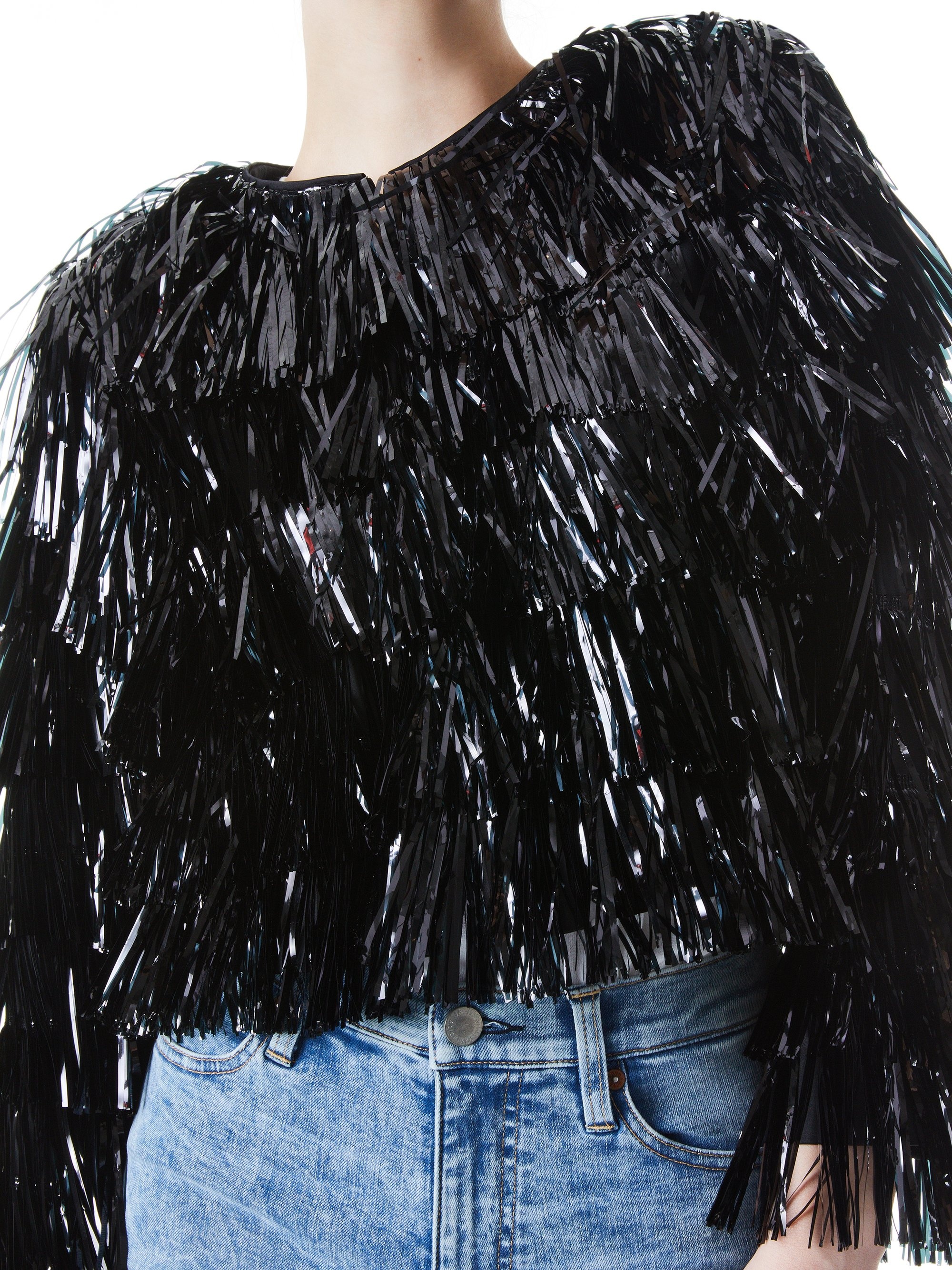 FAWN FRINGE TINSEL JACKET - 5