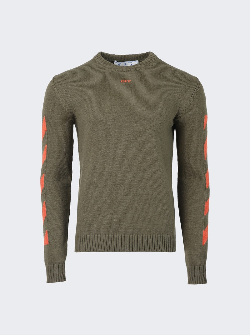 Diag Arrow Knit Crewneck - 1