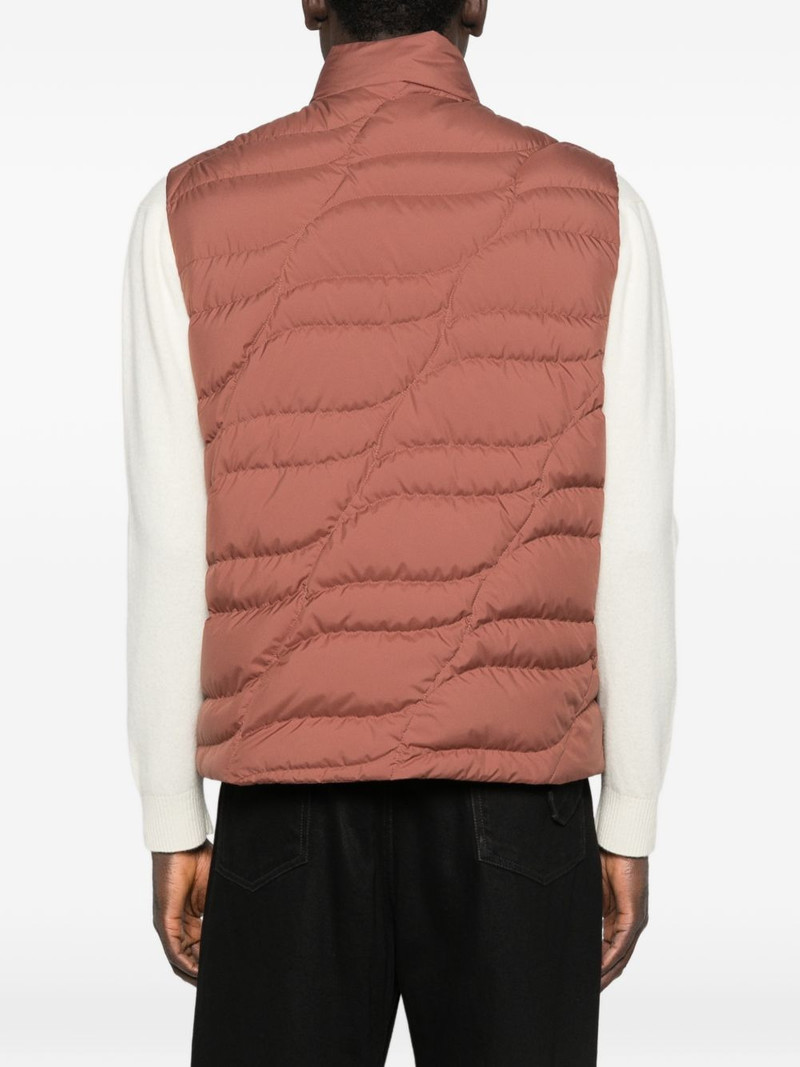 quilted zip gilet 4