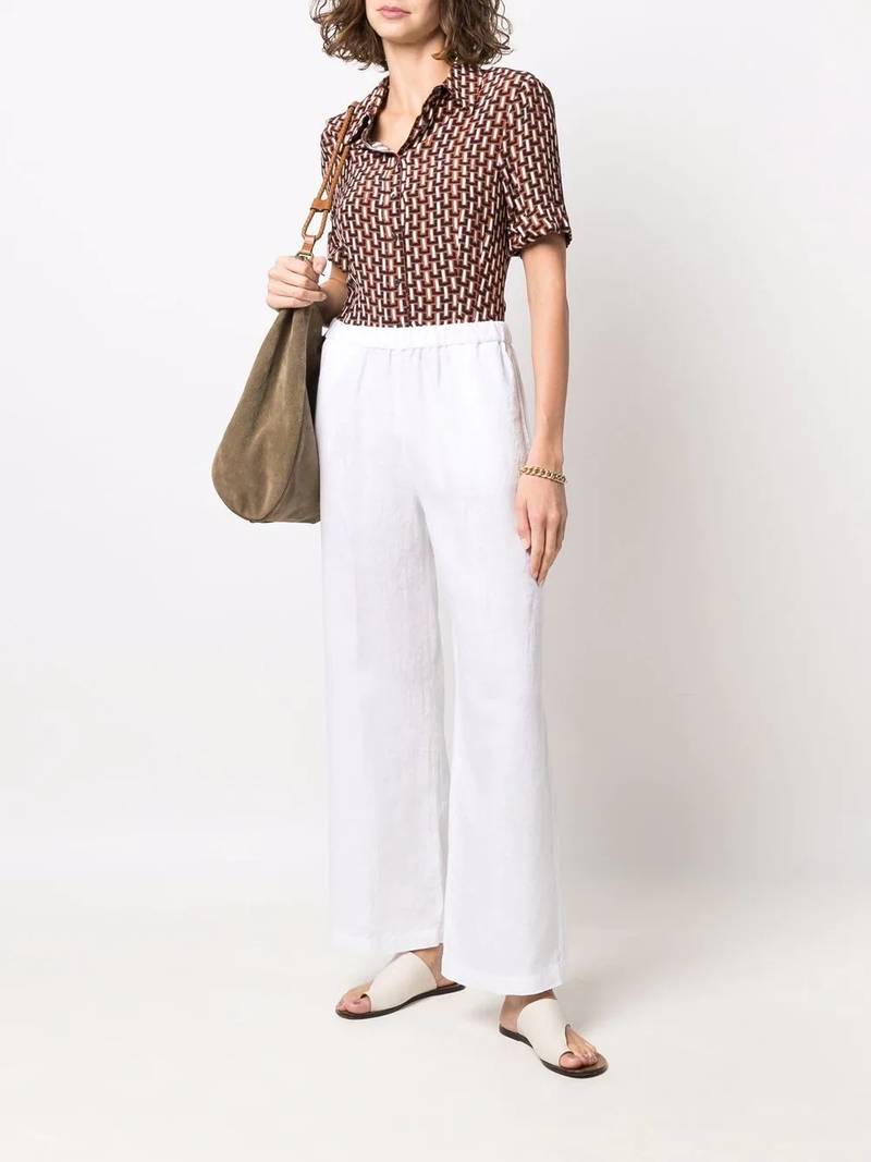 Aspesi wide leg trousers outlook