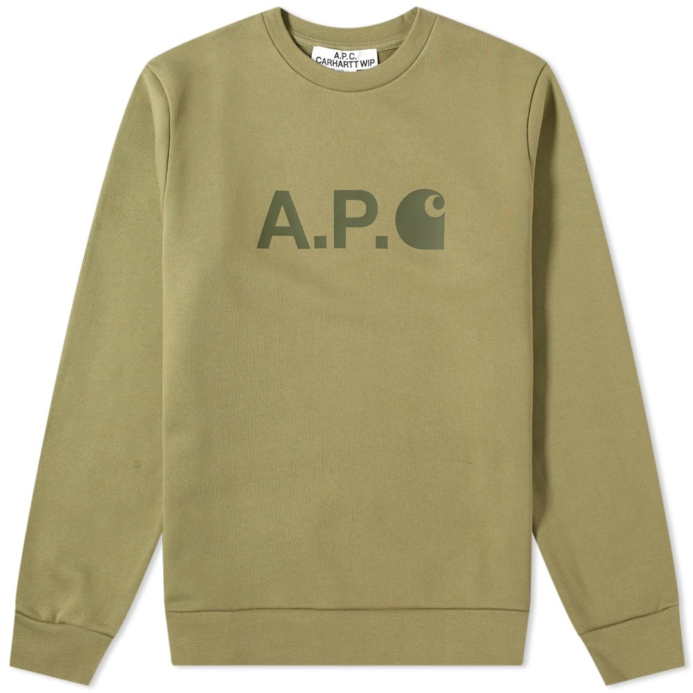 A.P.C. x Carhartt WIP Ice Logo Sweat - 1