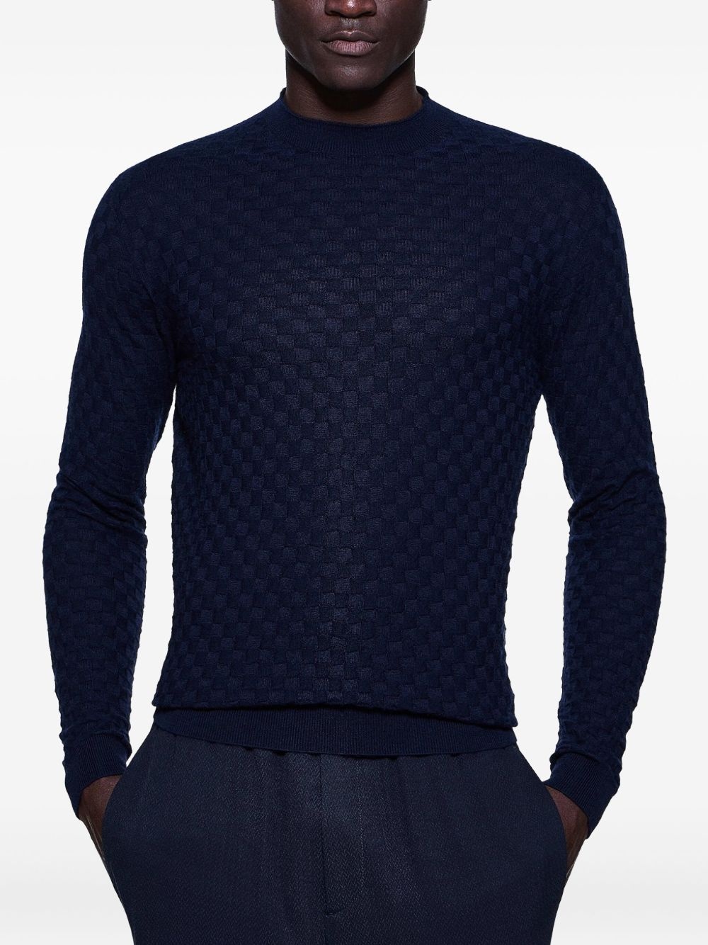 textured sweater - 2