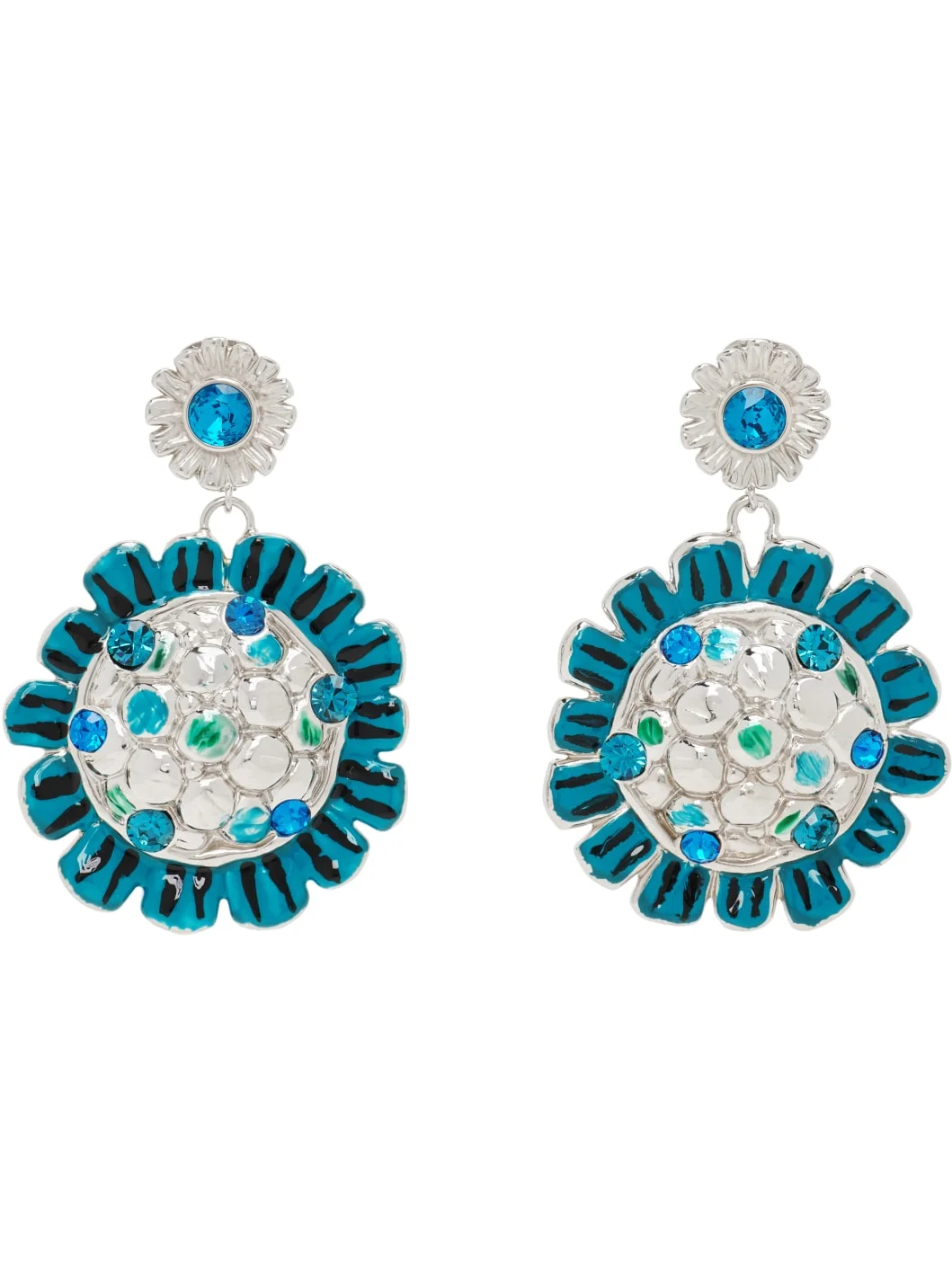 Flower Earrings - 1