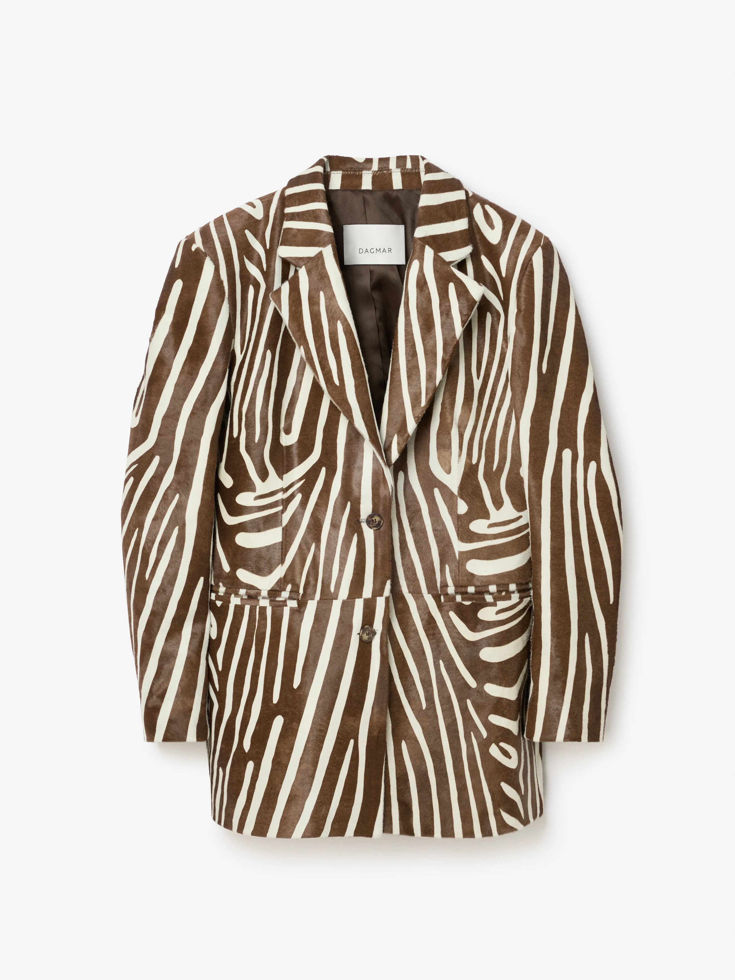Animal Print Blazer - 1