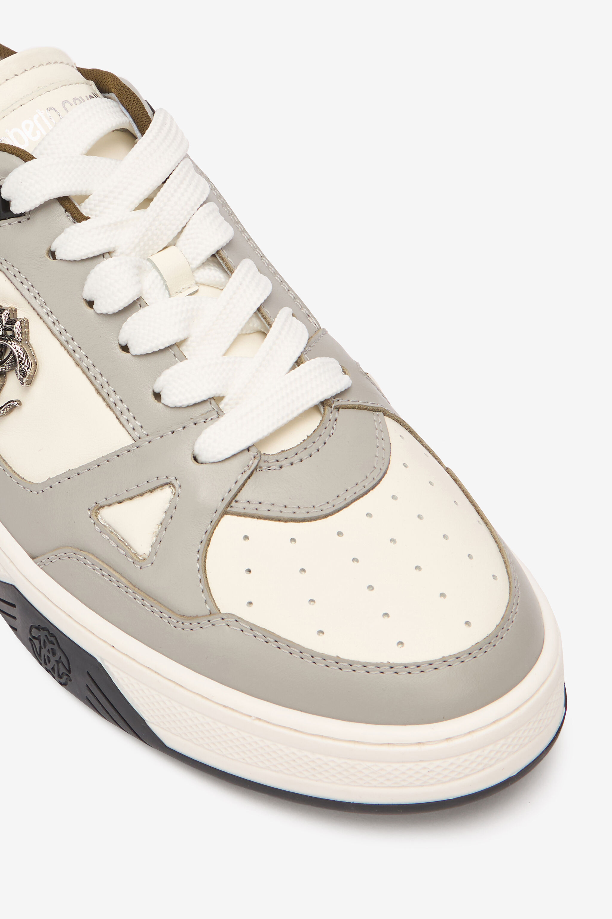 Sneakers With Mirror Snake Monogram - 5