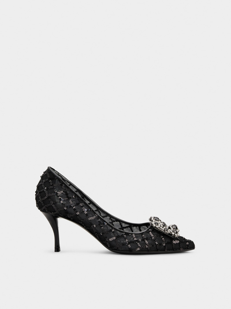 Efflorescence Pumps in net fabric 1