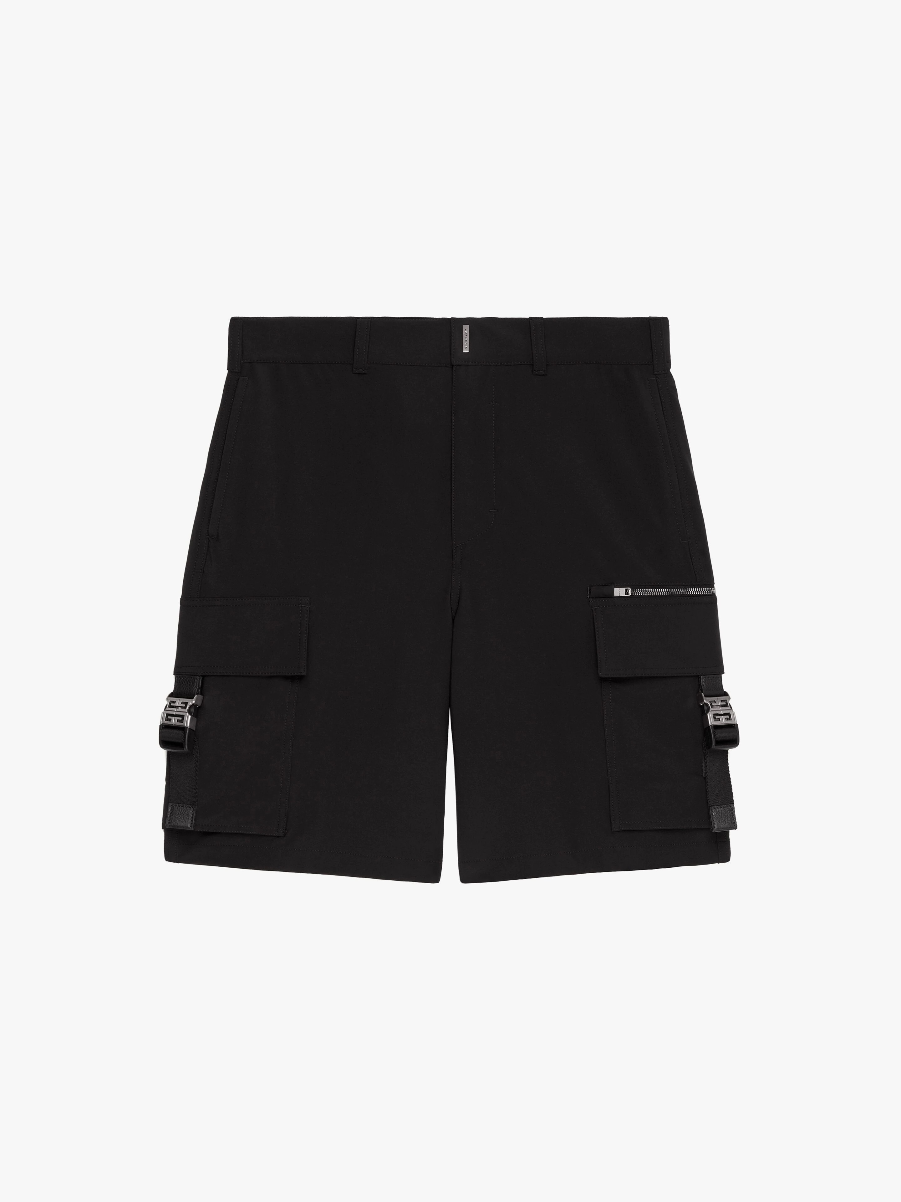 CARGO SHORTS WITH 4G BUCKLES - 1