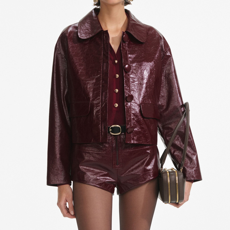 Burgundy Leather Jacket 4