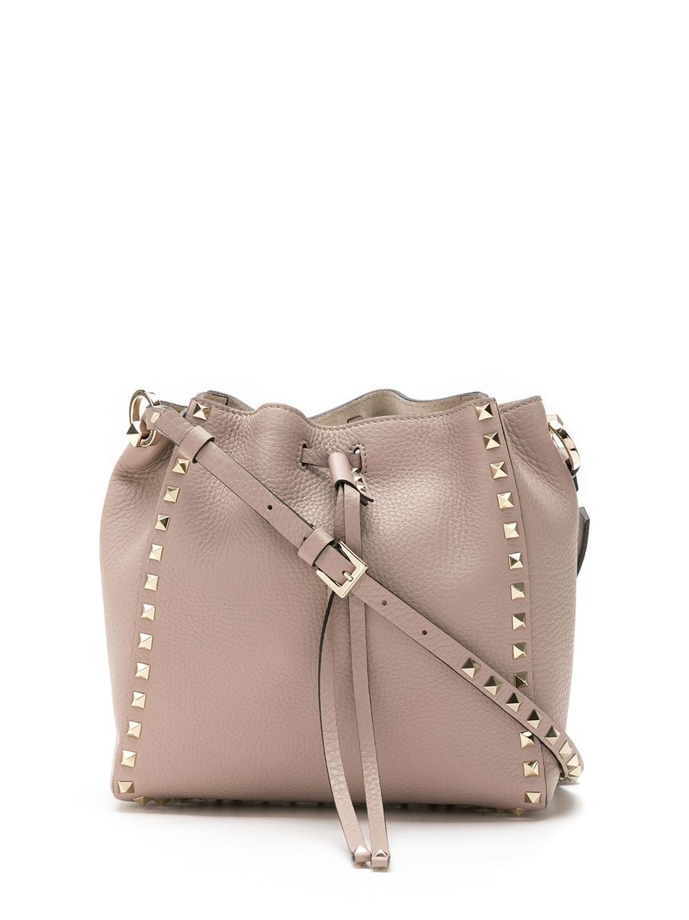 Rockstud-embellished bucket bag - 1