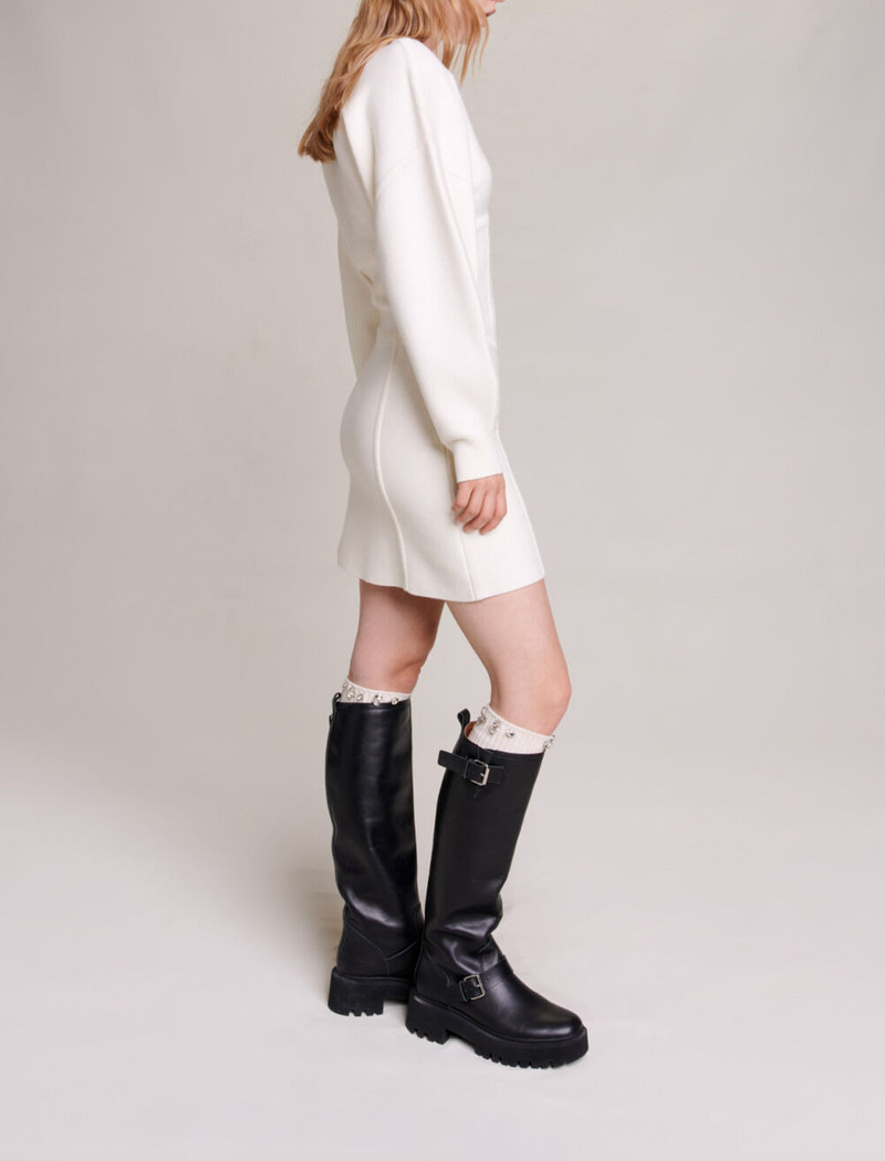 Corset-effect jumper dress 3