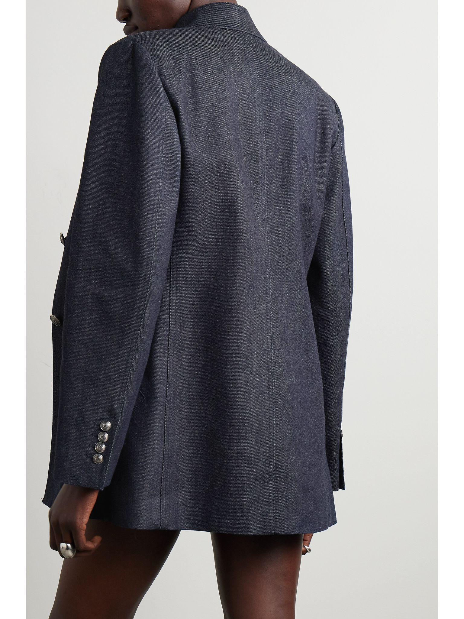 Nataniel denim jacket Dark denim - 4