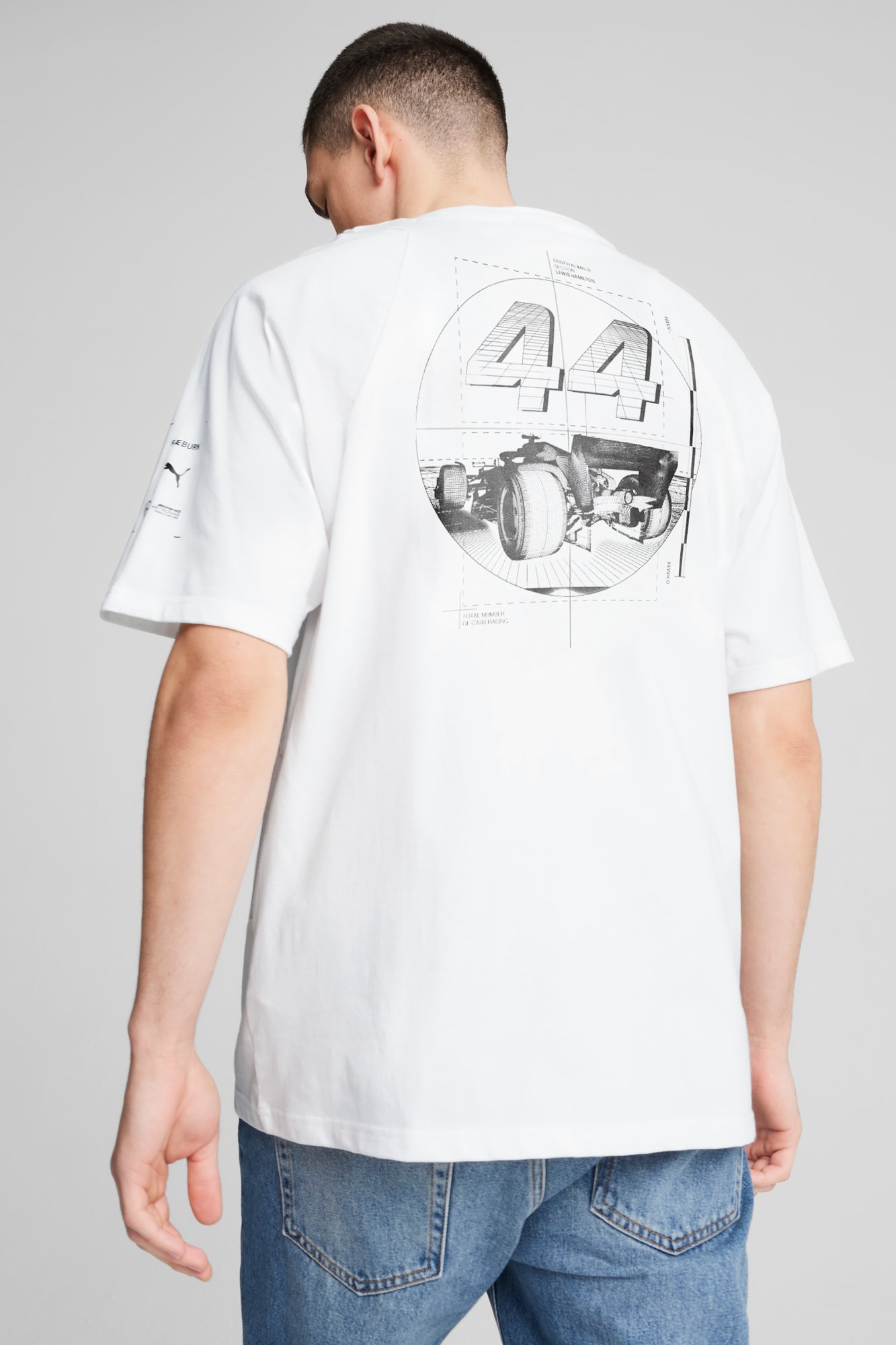 PUMA x Mercedes-AMG Petronas F1® Team x RÆBURN Men's Drivers Tee - 6