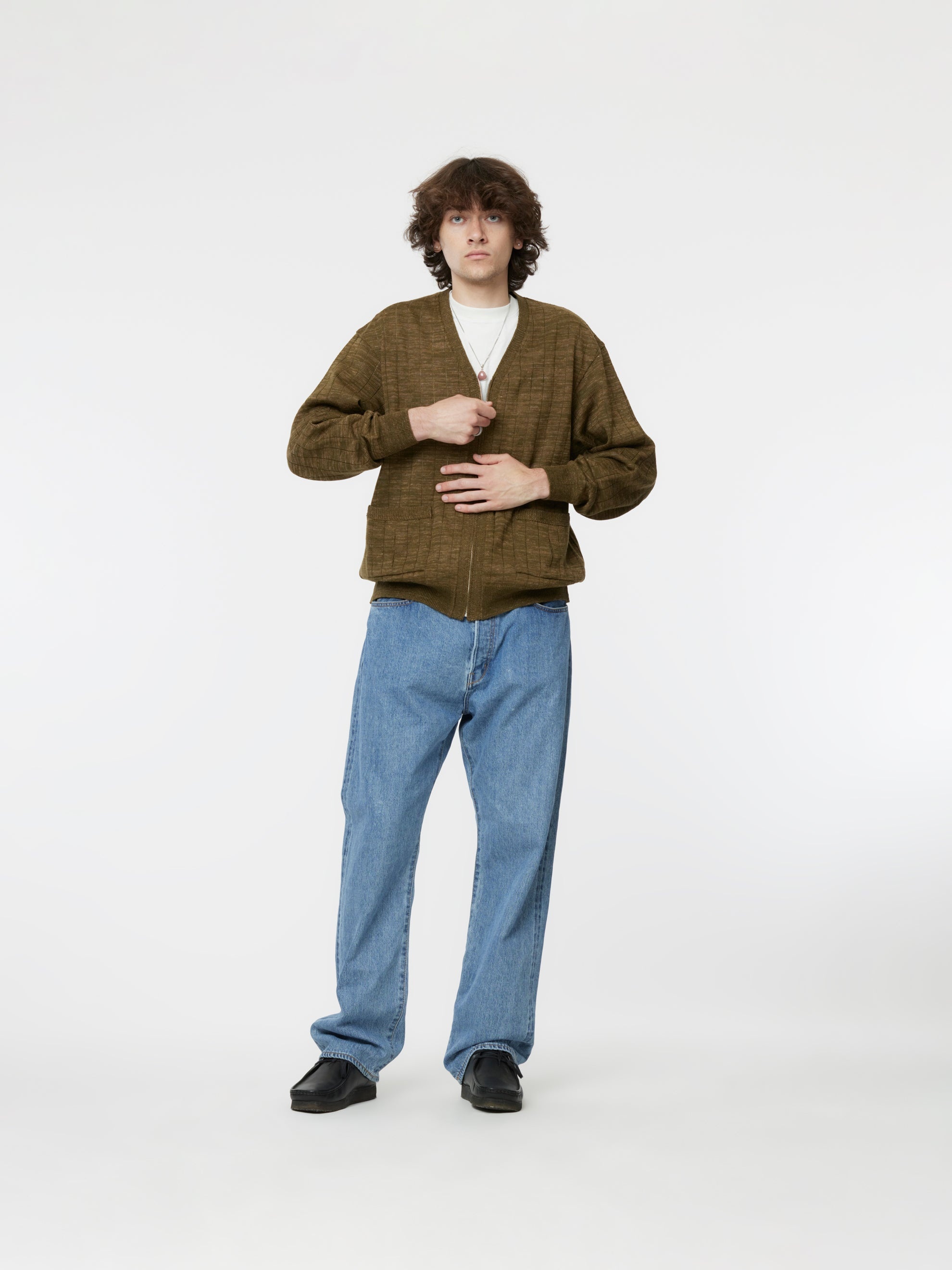 トップス visvim KNIT ZIP CARDIGAN visvim KNIT ZIP CARDIGAN