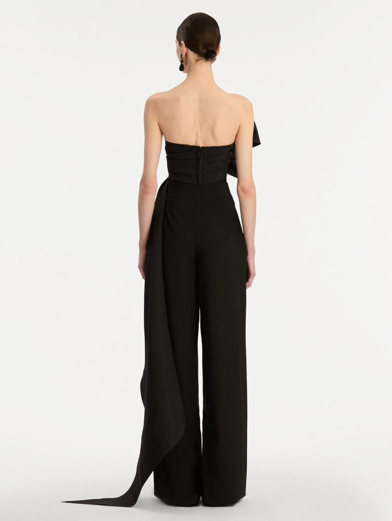 CRYSTAL EMBROIDERED BOW-DETAILED BLOUSE 3