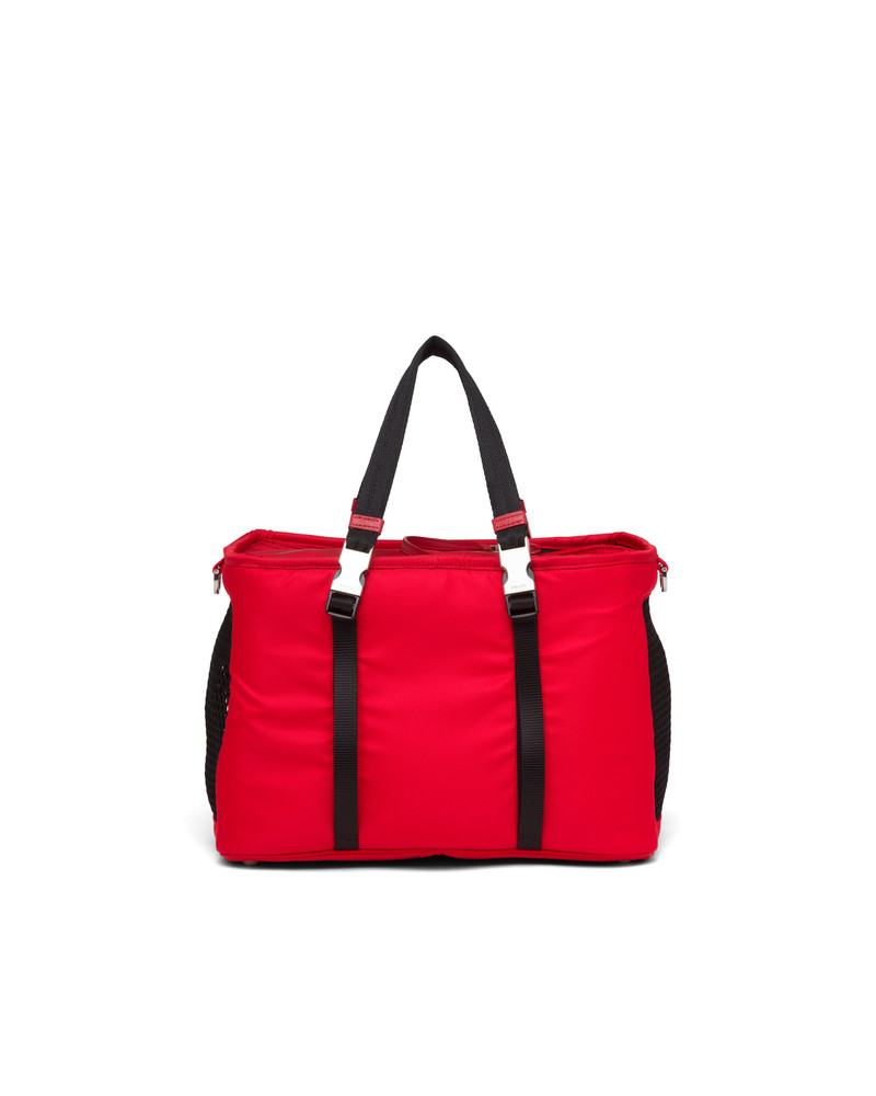 Re-Nylon and Saffiano leather pet bag 3