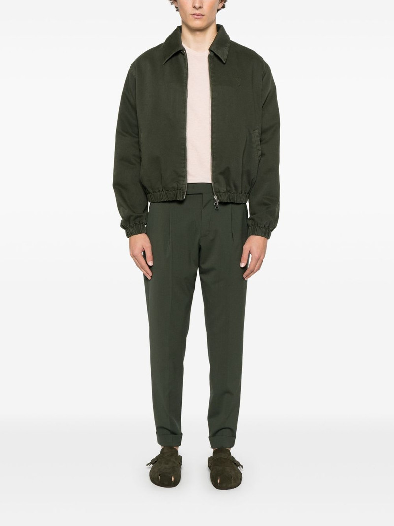 AMI Paris logo-embossed jacket outlook