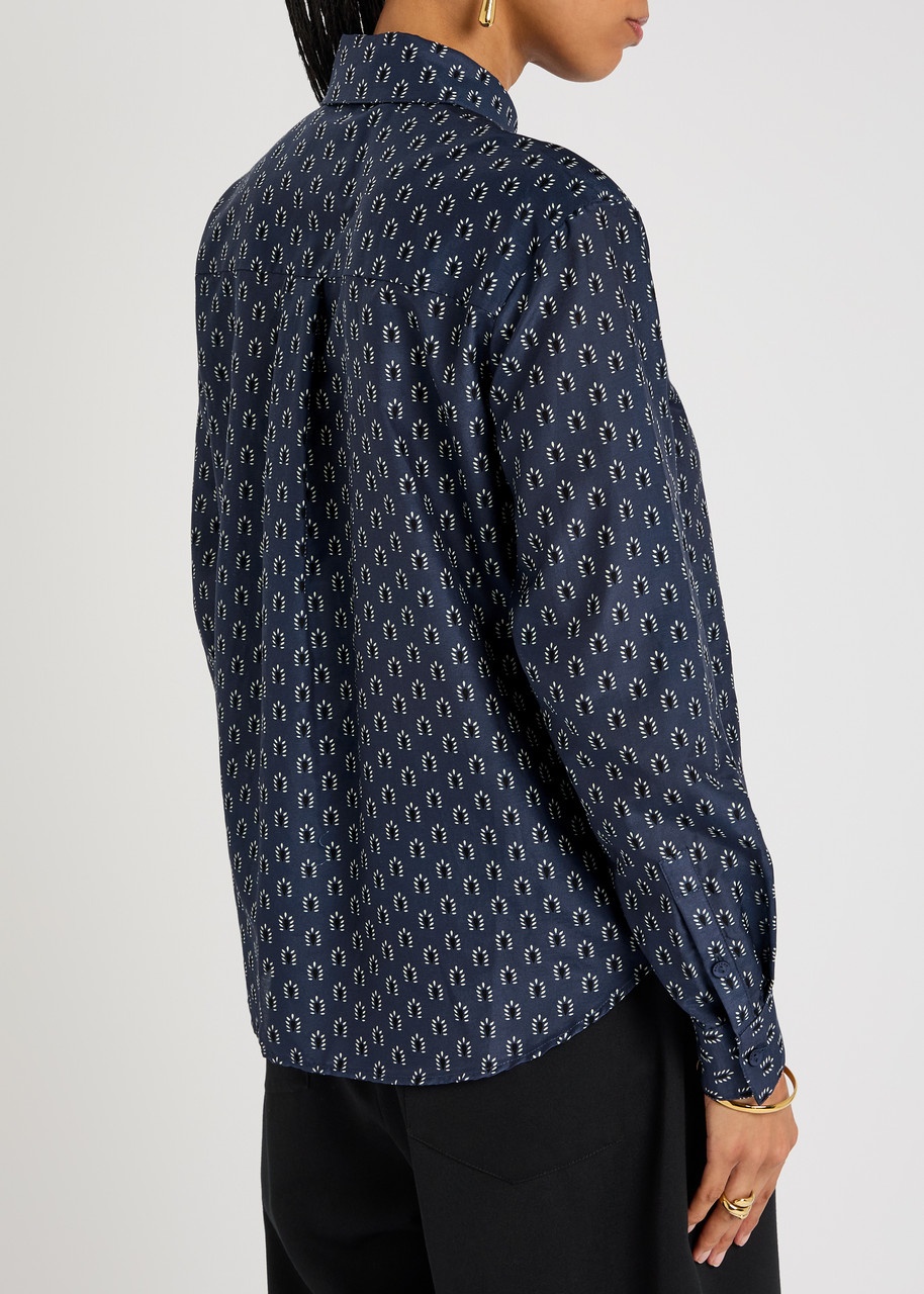 Matteau Classic Printed Cotton-blend Shirt - 4