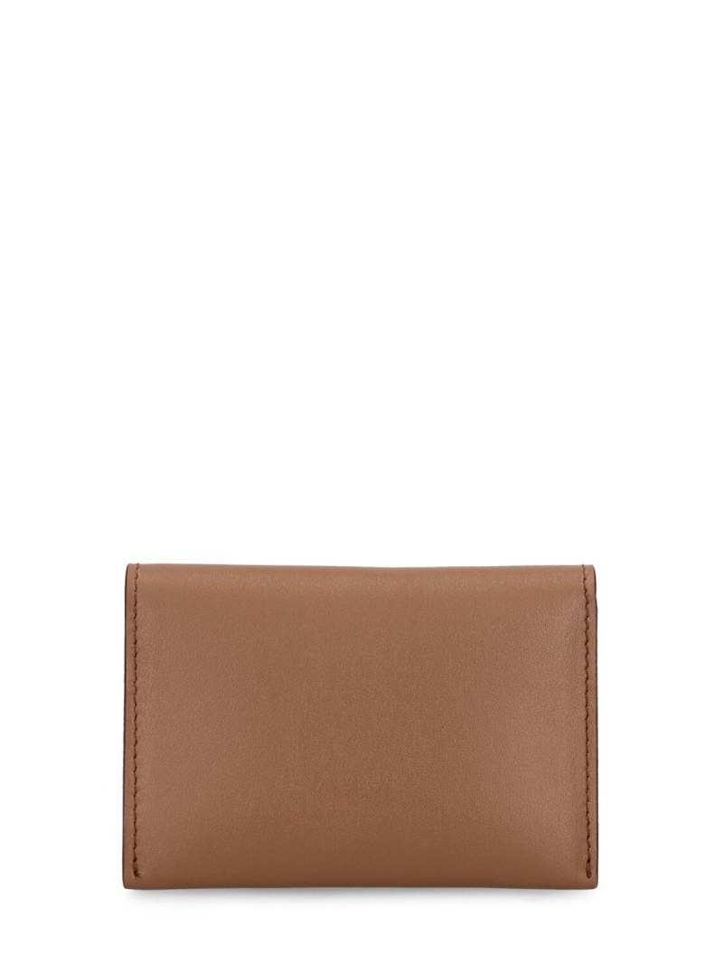 Flap leather card holder - 3